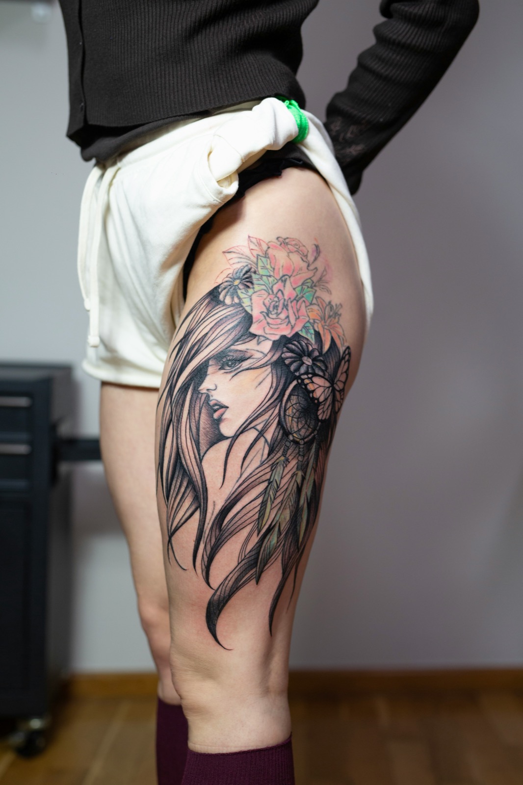 Girl Leg